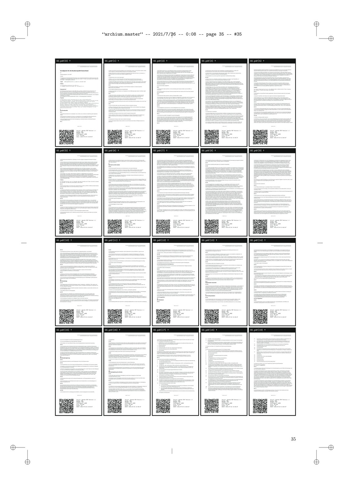 20 pages PDF of the Basic Law